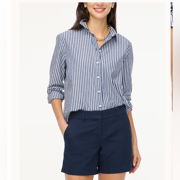 J. Crew Factory Pants - NWT J. Crew Factory 3.5" Shorts Navy Size 8 Chino H5616